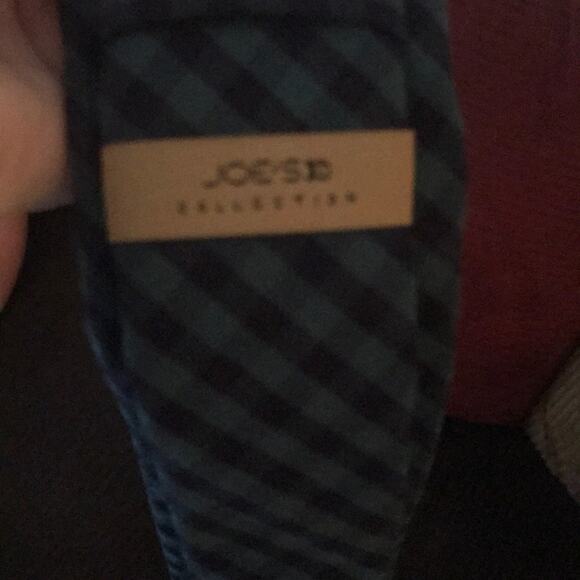 Joe’s Jeans collection tie and pocket square blue - Picture 4 of 5